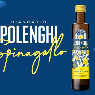Jus de citron jaune de Sicile - parcelle Spinagallo 25cl - Polenghi