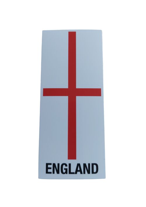 England Number Plate Sticker
