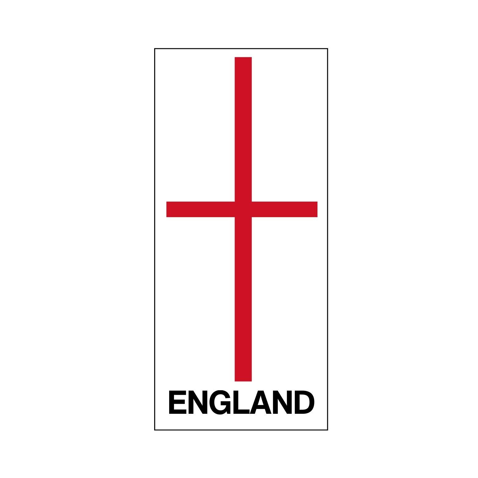 Adesivo targa inglese