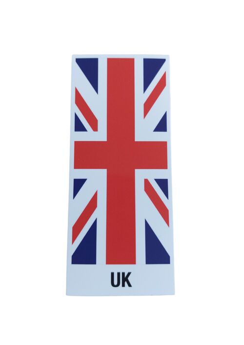 UK Number Plate Sticker