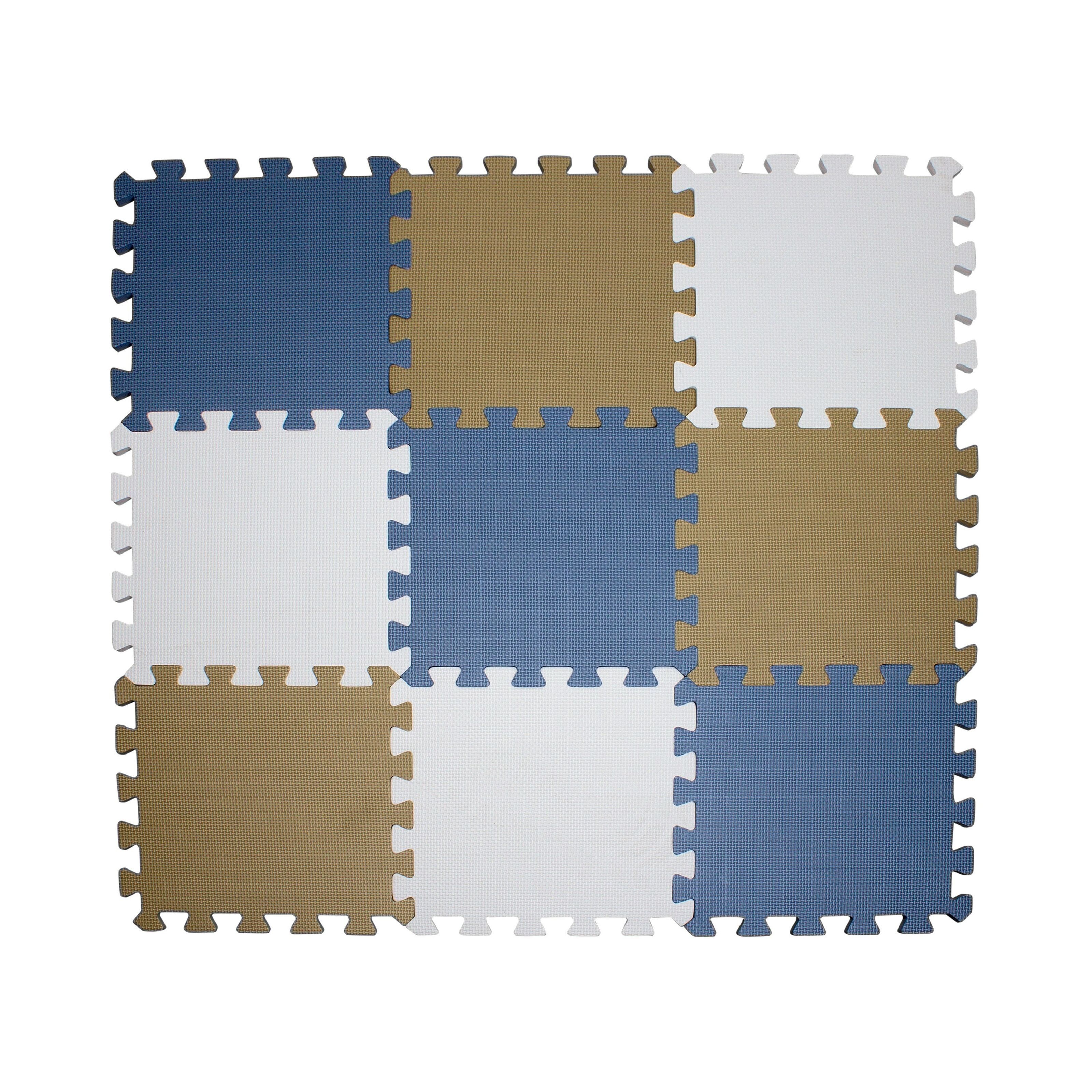 Kaufen Sie Spielboden aus EVA mit neutralen Dekorfarben, 9  Schaumstoffplatten zu Großhandelspreisen