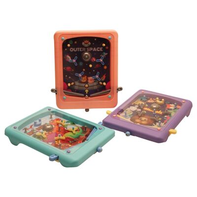 Pinball game 3 colors assorted