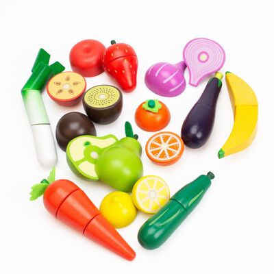 frutas y verduras variadas