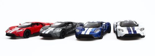 Ford GT 4 assorted colors, die-cast.