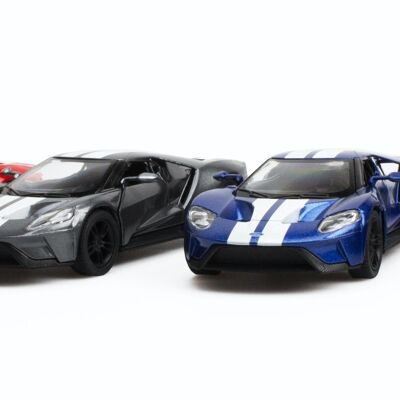 Ford GT 4 couleurs assorties, moulé sous pression.