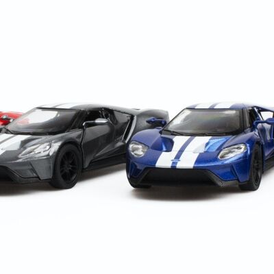 Ford GT 4 assorted colors, die-cast.