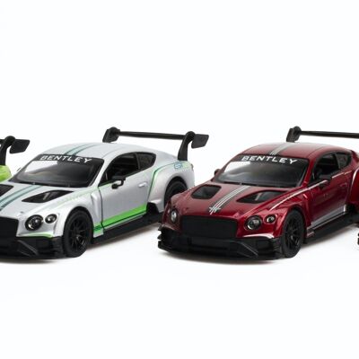 Bentley Continental DTM tribute, Die-cast 4 assorted colors