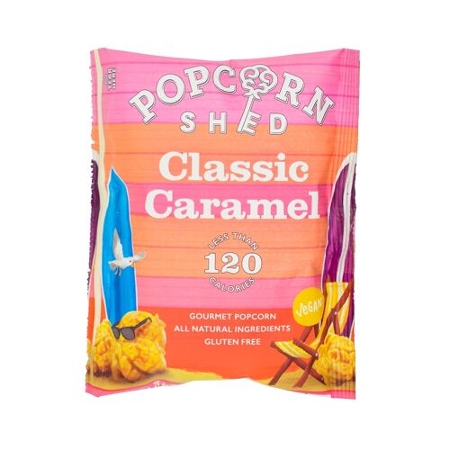 Vegan Classic Caramel Gourmet Popcorn Snack Pack