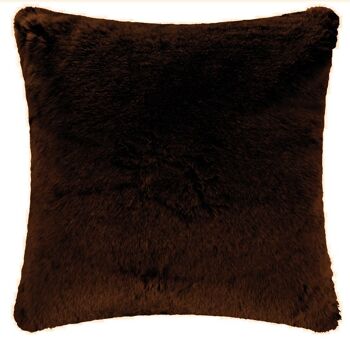 Coussin en fausse fourrure 45x45cm  - Made in France 3