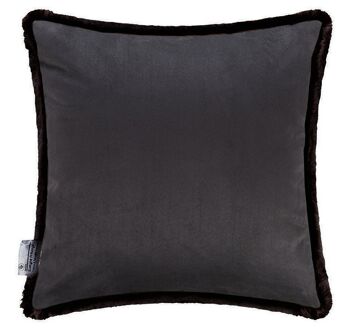 Coussin en fausse fourrure 45x45cm  - Made in France 4