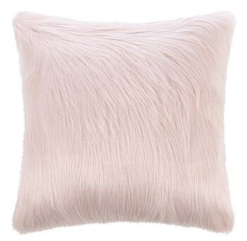 Coussin en fausse fourrure 45x45cm  - Made in France 20