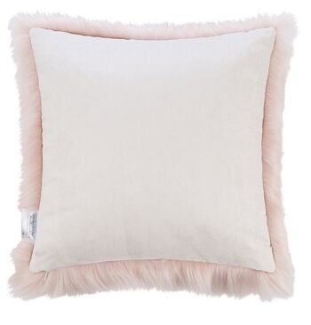 Coussin en fausse fourrure 45x45cm  - Made in France 21