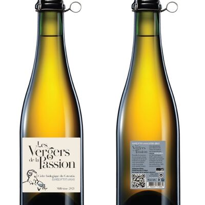 Cotentin organic extra-brut cider 2020