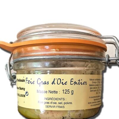 Foie gras d'oie entier, 125g