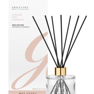 Grace Cole Ginger Lily & Mandarin Diffuser 200ml