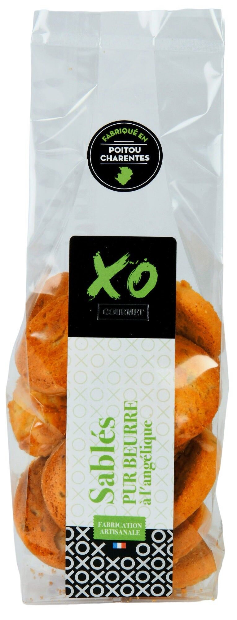 Galletas de pura mantequilla con angélica