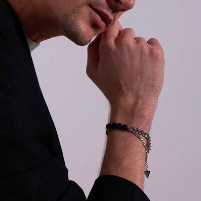 Eliyah S/M bracelet - unisex - natural stones