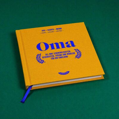 OMA | Die wunderbaren Jahre | Oma's BUCH für die Enkelkinder | Stratier