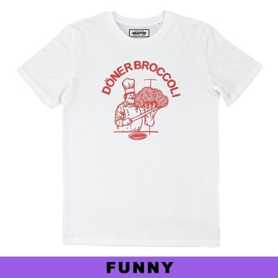T-shirt Döner Broccoli - Tshirt 100% coton bio Homme et Femme