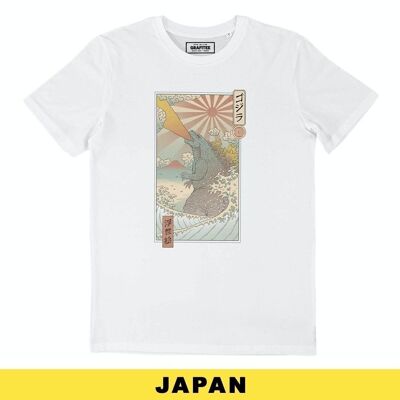 King Kaiju T-Shirt – T-Shirt aus 100 % Bio-Baumwolle – japanischer Stil