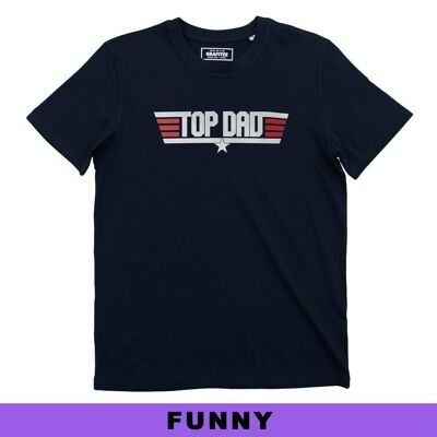 T-shirt Top Dad - Idée Fête des Pères - Film Top Gun
