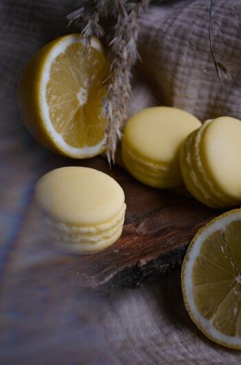 Macaron savon Citron de Menton 2