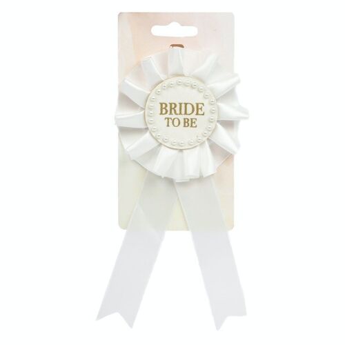 Wedding Bride to Be Hen Party Badge