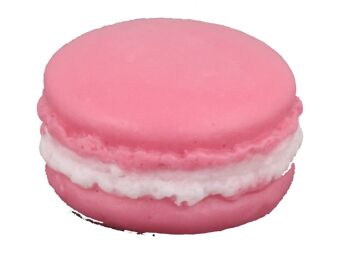 Macaron savon Pomme d'amour