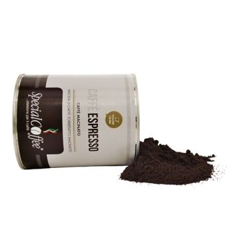 Canette de café moulu - mélange de café torréfié moulu 250G 1