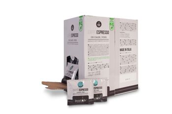 Pod/Pods Espresso Premium - boîte/distributeur de 150 dosettes emballées avec du papier filtre compostable 7