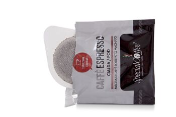 Dosettes/Pods Espresso - boîte/distributeur de 150 dosettes emballées avec du papier filtre compostable 3