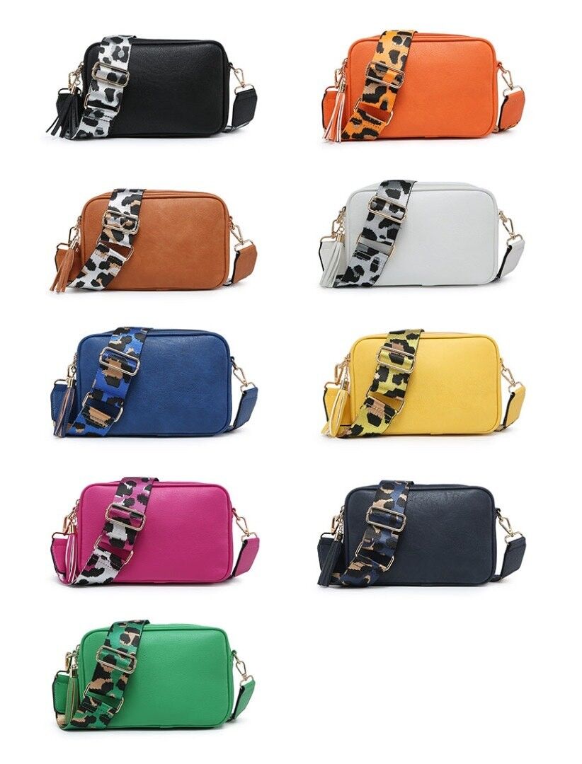 Shoulder bag hot sale wide strap