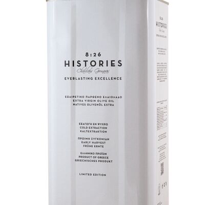 8:26 Histories Extra Virgin Olive Oil 4L  Refill tin