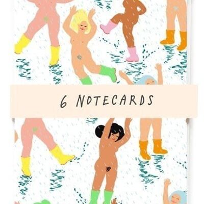 Summer rain notecards