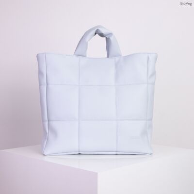 nuuwaï - Vegan Quilted Bag - LINN dusty blue