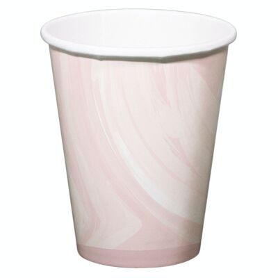 Bicchieri Marmo Rosa 250ml - 6 pz