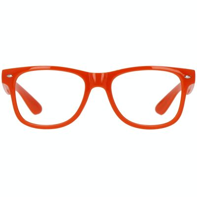 Glasses Blues Brothers Neon Orange