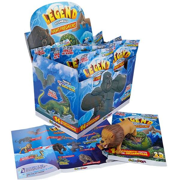 Legend of animals Night Predators: Display da 15 bustine