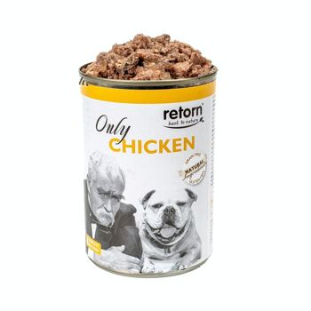 RETORN Nourriture humide pour chiens au poulet 3