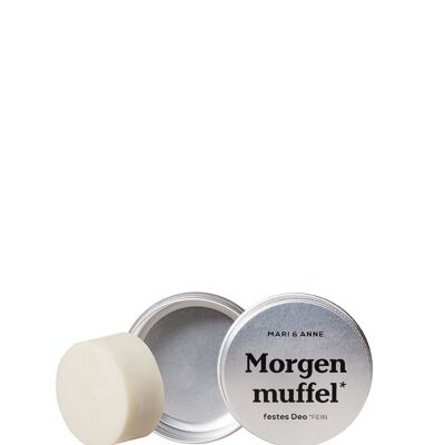 Morgenmuffel — festes DEO mit Dose fein / herb