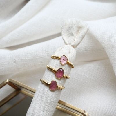 Soumya ring - Pink tourmaline