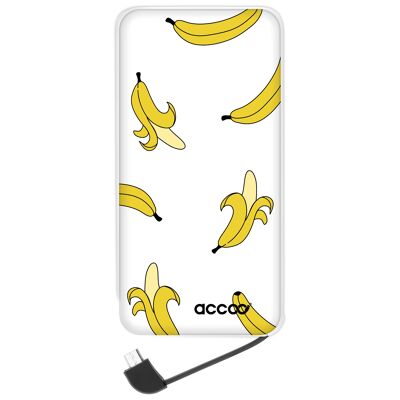 Batterie externe Modèle L - Design Banana