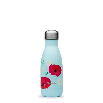 Bouteille thermos 260ml, coquelicot