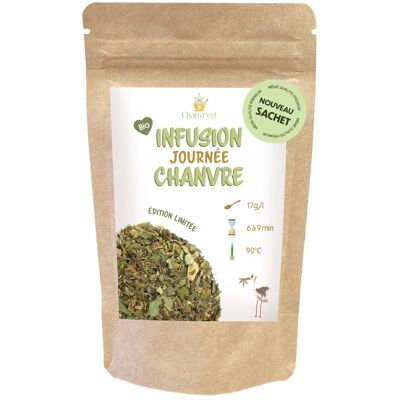 Hemp Infusion 30g - Beautiful day | Well-being alternative to Coffee and Tea