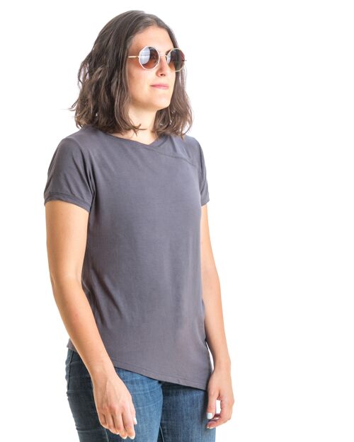 SOFIYA T - Shirt carbon Curvy