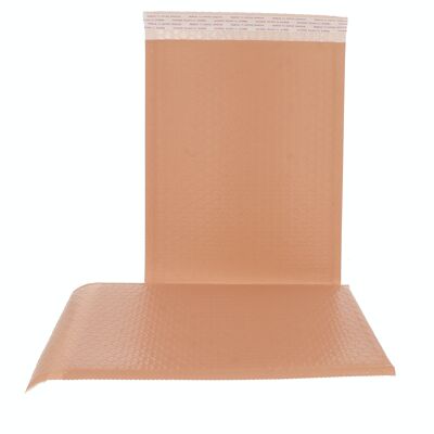 Pack de 10 sobres burbuja rosa mate
