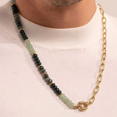 Austyn necklace (62CM) - natural stones