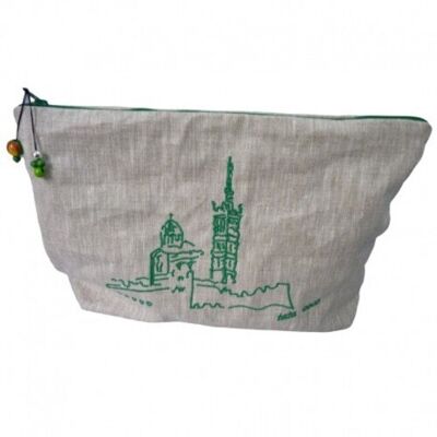 Our Lady of the Green Guard Toiletry Bag