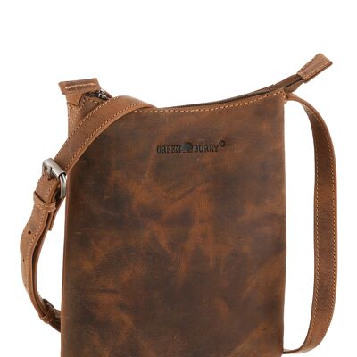 Vintage leather shoulder bag 1564-25