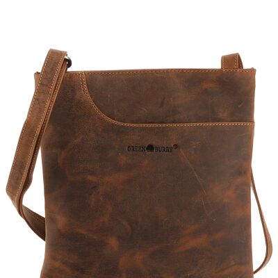 Vintage leather shoulder bag 1565-25